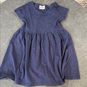 Hanna Andersson Navy Blue Short Sleeve Dress